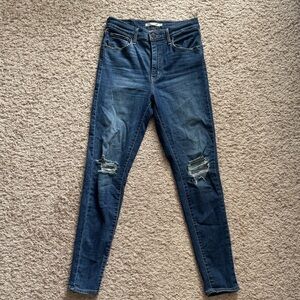 Levi’s Mile High Super Skinny Jeans size 29